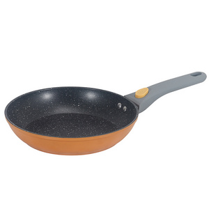 Nonstick Omelet Pan Skillet for all Stove Tops Include Induction Cooker, small wok with Heat Resistant Handle, APEO & PFOA-Free