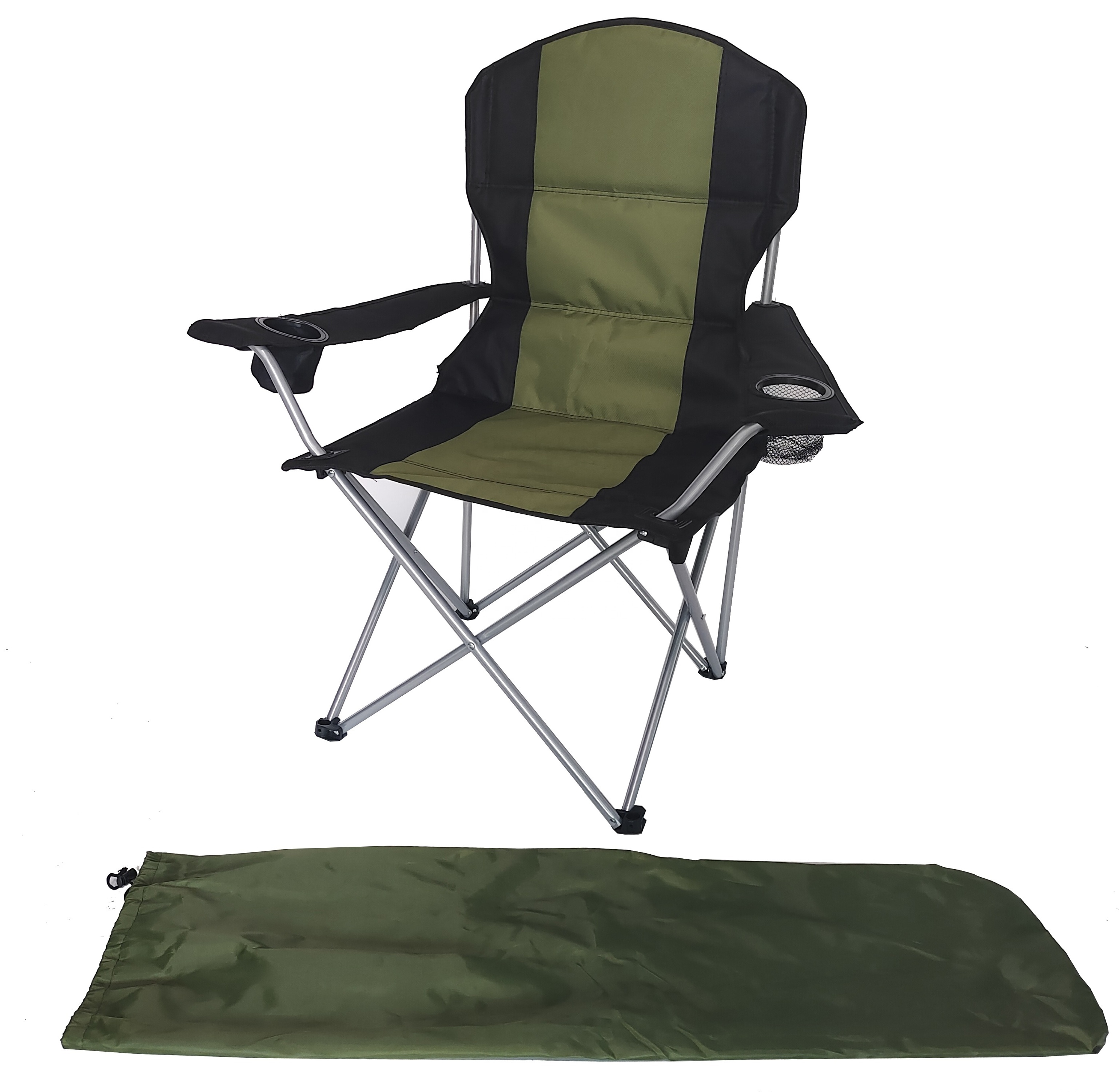 Folding Office Cotton Armchair Outdoor Furniture Leisure Camping Fishing Beach Chair With One Cup Holder Cheap