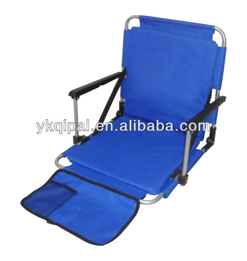 New Arrival Lightweight High Back Traveling Chair Modern Portable Compact Steel Beach Camp Folding Chair Carry Bag Outdoor Use