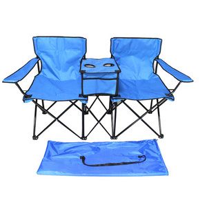 Modern Design Outdoor Camping & Beach Chair with Cell Phone Holder Wicker Roof Chair for Parks & Beaches