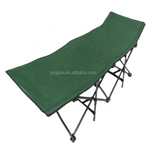 outdoor chair bed camping folding bed with wheels