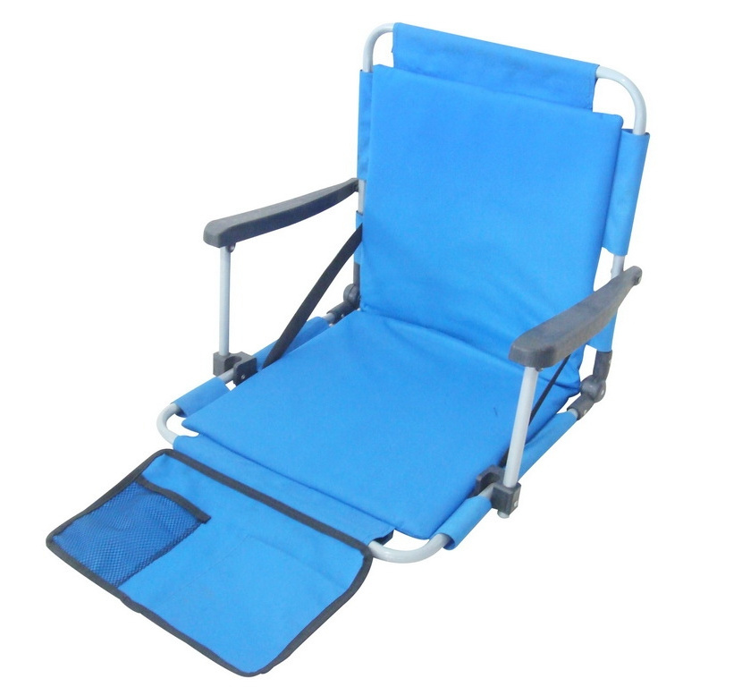 New Arrival Lightweight High Back Traveling Chair Modern Portable Compact Steel Beach Camp Folding Chair Carry Bag Outdoor Use