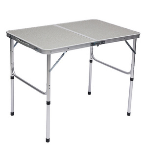 Customized Lightweight Aluminum Outdoor Table Modern Design Portable Fold Beach Camp Furniture