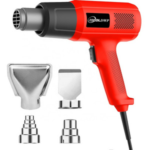 Heat Gun,Heavy Duty Hot Air Gun Kit Dual Temperature,Durable&Overload Protection,Shrink Wrapping,Paint Removing,Epoxy Resin