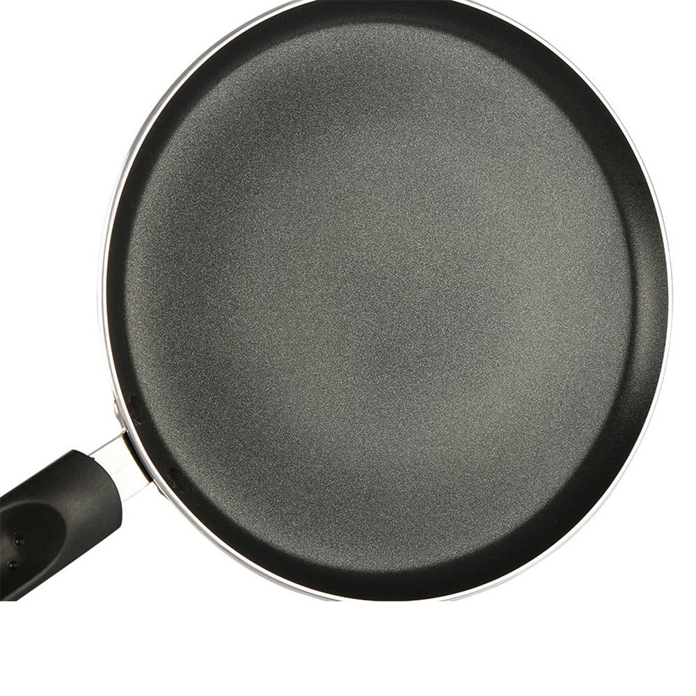 aluminum non stick coating crepe pan round flat pancake pan tawa pans