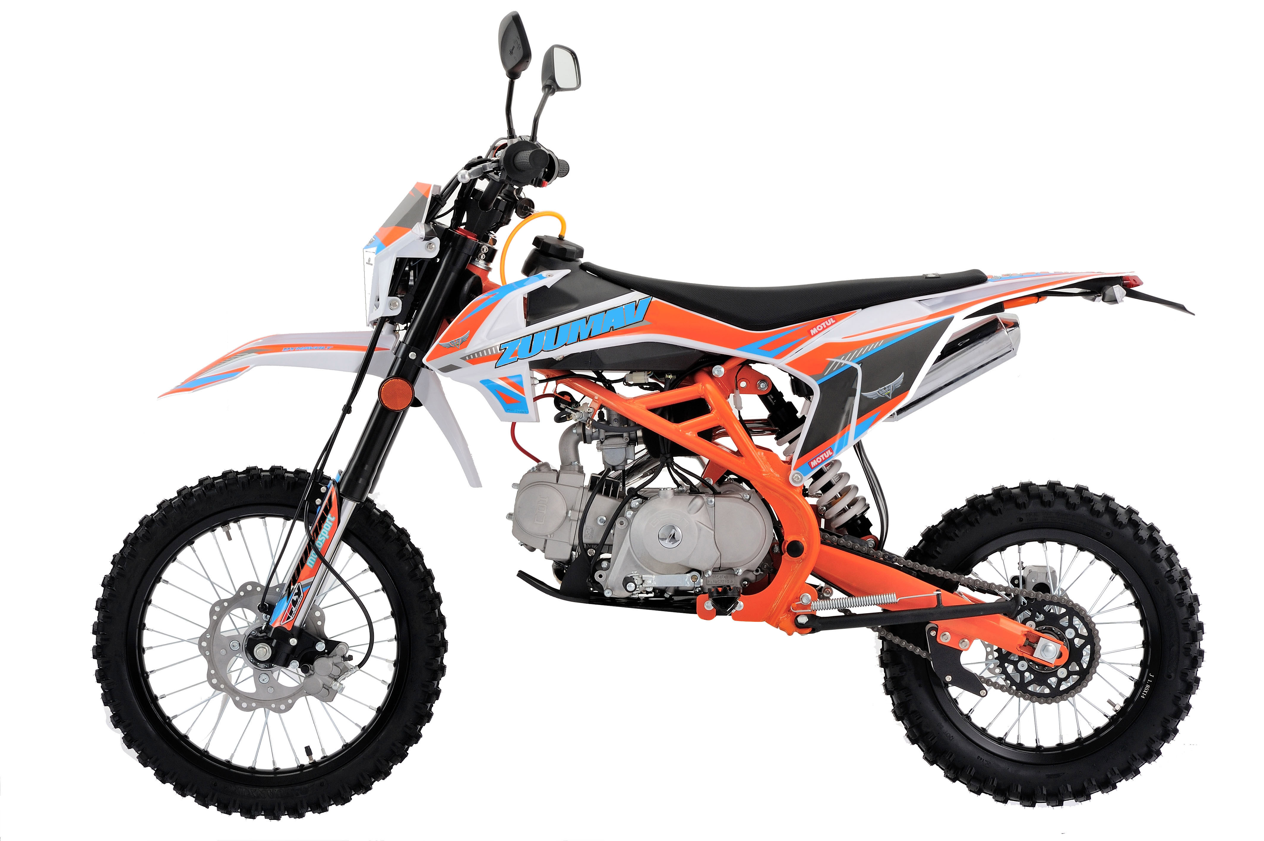 125cc Automatic Enduro Motorcycle 4-Stroke Engine Mini Dirt Bike Customization