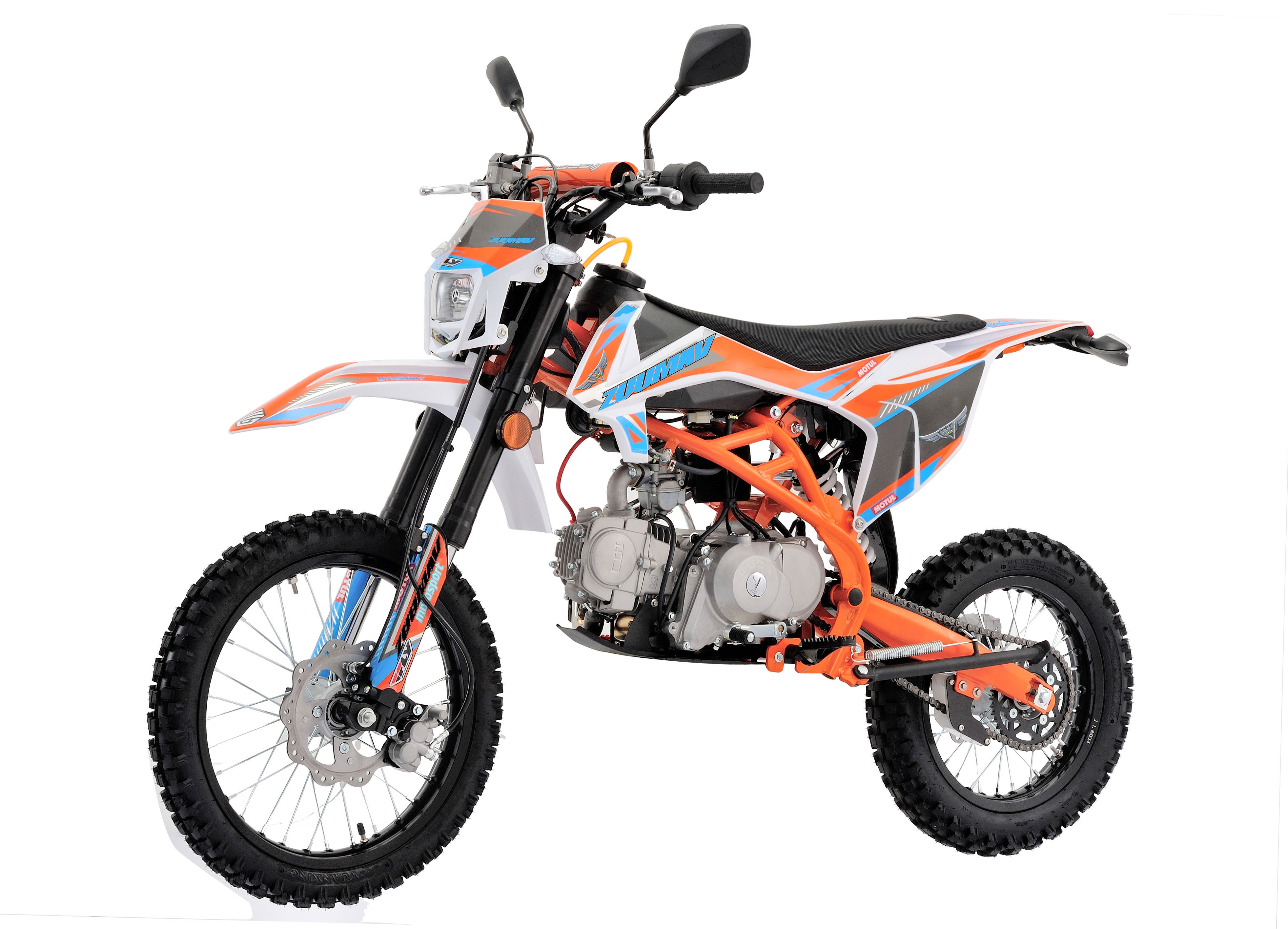 125cc Automatic Enduro Motorcycle 4-Stroke Engine Mini Dirt Bike Customization