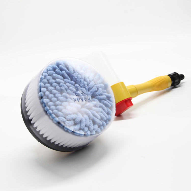 360 Degree Chenille Cleaning Rotary Car Wash Brush Auto Washing Brush