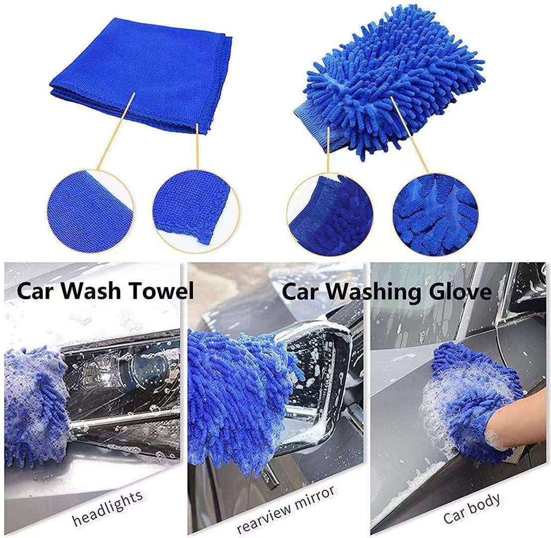 Hot Sales 24 Pcs Car Detailing Brush Set Drill Soft Brushes Wash Kit For Interior Exterior Wheels Dashboard