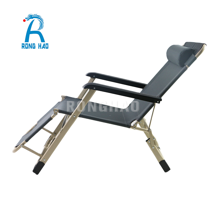 Popular Portable Beach Chaise Sun Lounge Reclining Deck Folding Chair Zero Gravity Chair