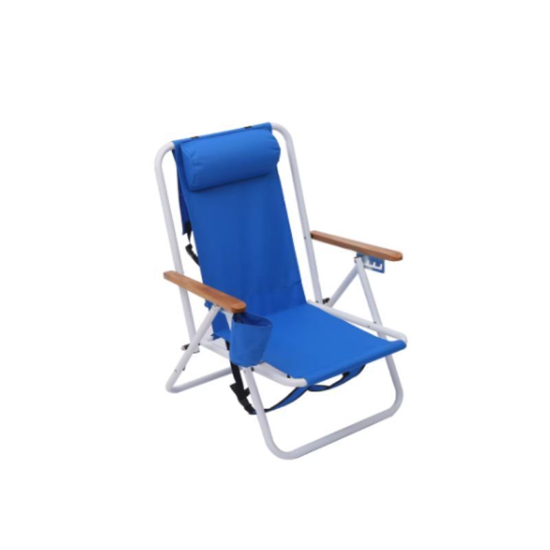 Wholesale Portable Outdoor Beach Lounge Chair Recliner Low Seat Foldable Backpack Beach Chairs