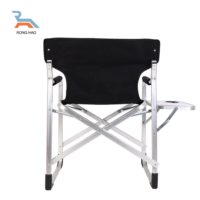 Wholesale Lightweight Outdoor Portable Lawn Chair Director Chair Camping Chair With side table