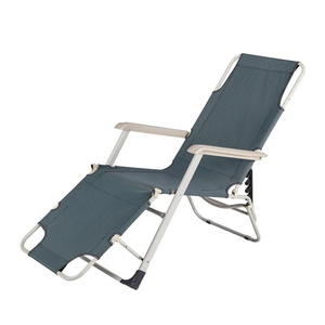 Portable Lightweight Heavy Duty Adjustable Camping Reclining Chair Zero Gravity Chair Reclining Beach Sun Lounger