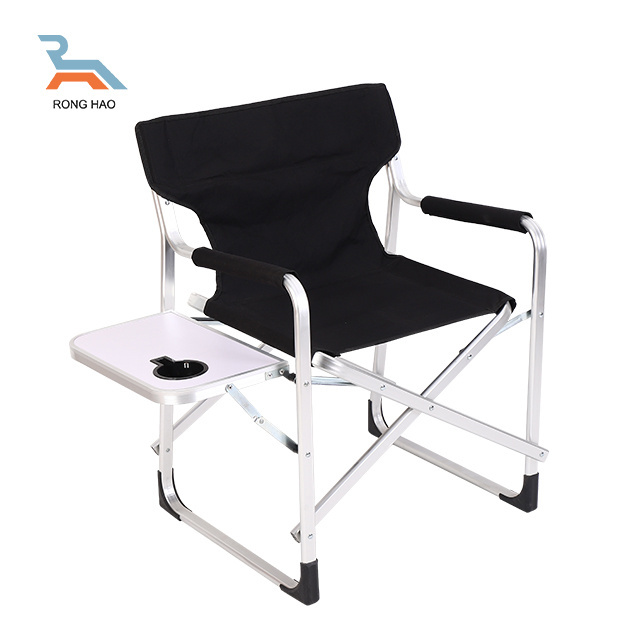 Wholesale Lightweight Outdoor Portable Lawn Chair Director Chair Camping Chair With side table