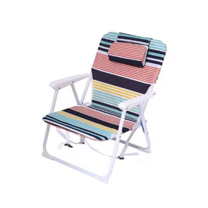 Wholesale Adjustable Lightweight Portable Folding Beach Chairs Outdoor Foldable Reclining Lounge Camping Beach Chair