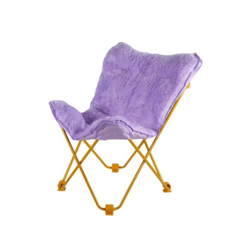 Outdoor Modern Garden Chairs Thickness Aluminum Tube Comfortable Folding Butterfly Chairs Furniture