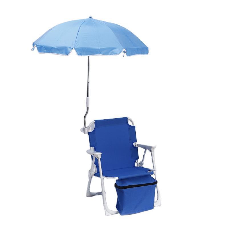 Kids Foldable Beach Chair Summer Kids Chair Lightweight Folding Beach Outdoor Kids Chair With Umbrella