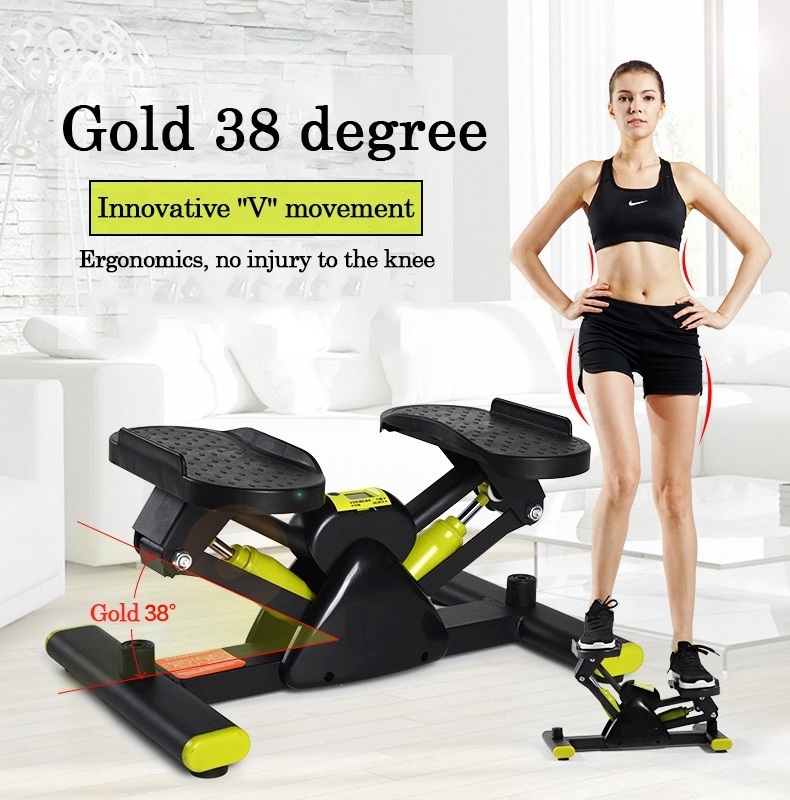 Stair RUIBU adjustable Stepper with Resistance Band Mini Stepping Fitness Exercise Home Workout Equipment for Full Body Workout