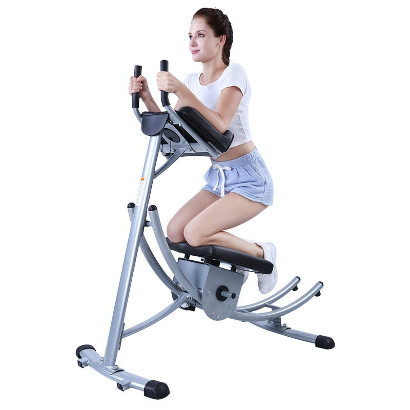 Abdominal Fitness Machine, Abdominal Crunch Roller Coaster Abdominal Exercise Equipment for Abdominal Muscle Training