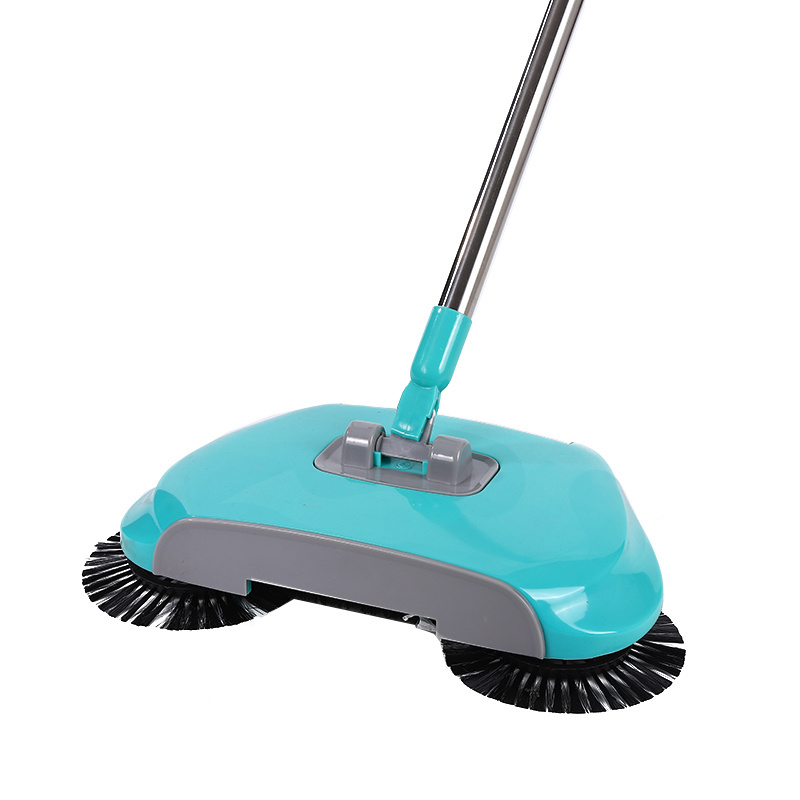 Household Cleaning Products Floor Two Large Gears Sweeper Energy Saving Hand Push Sweeper Broom Mops