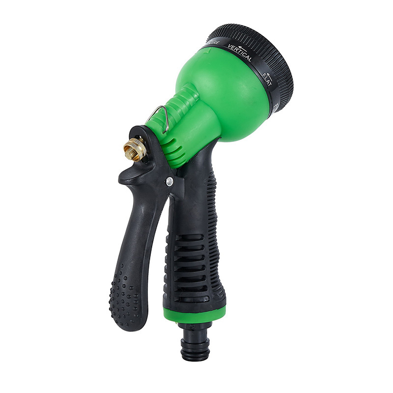 Hot Sale 8 Flow Plastic Water Gun Hose Nozzle