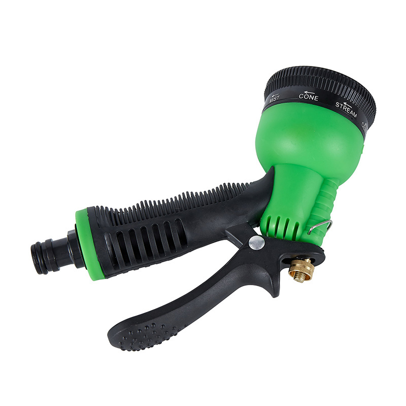 Hot Sale 8 Flow Plastic Water Gun Hose Nozzle