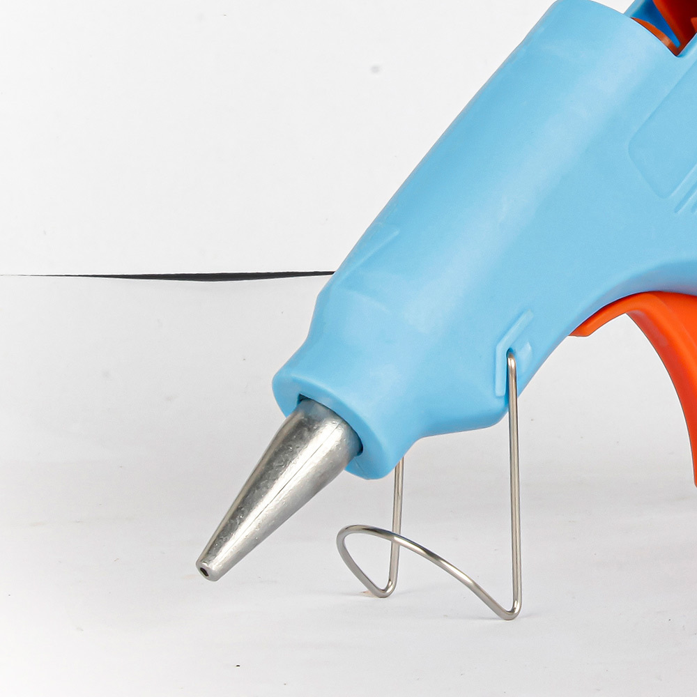 New product Anti-scalding nozzle 20W hot melt glue gun 7mm hot melt glue special 110-220V with blue color