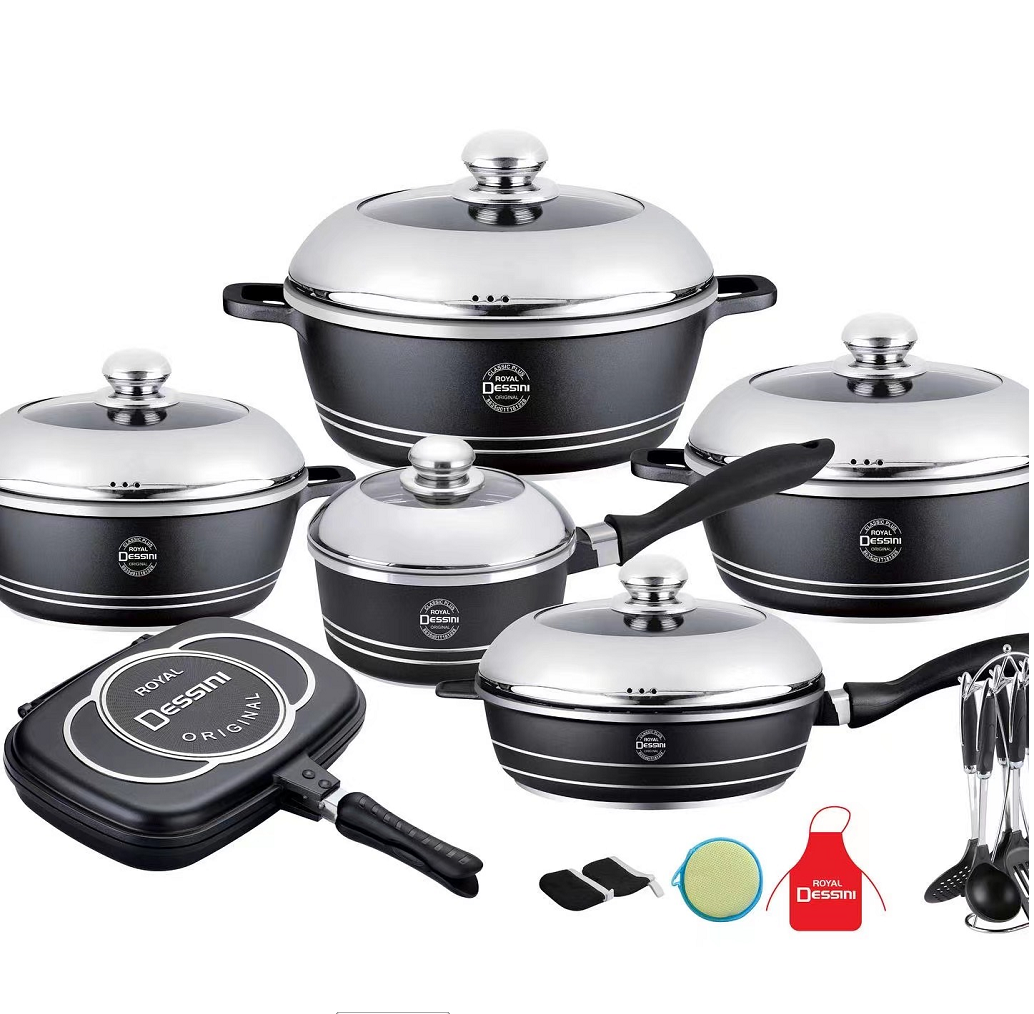 Nonstick Hot Cast Iron Camping Aluminum Cookware