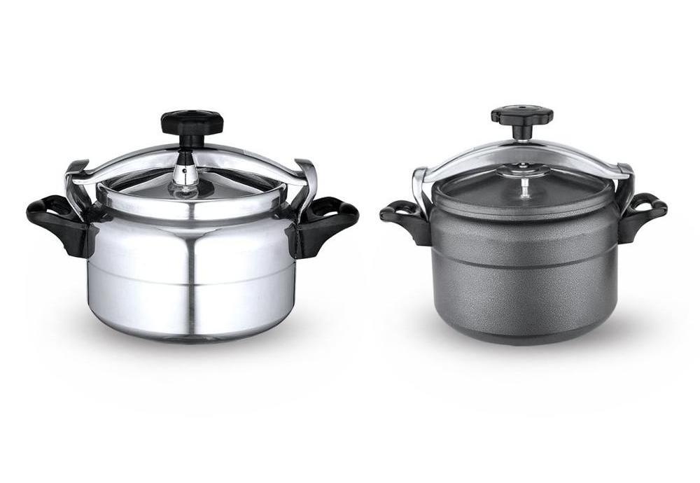 High Quality Aluminum Non Stick Coating Commercial Indian Pressure cooker