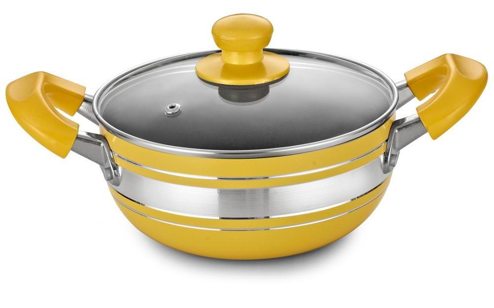 Popular aluminum nonstick cookware sets casserole&soup pot