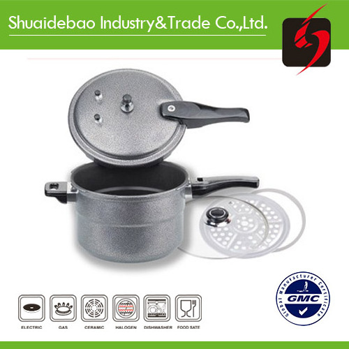 Low price of prestige popular aluminium pressure cooker