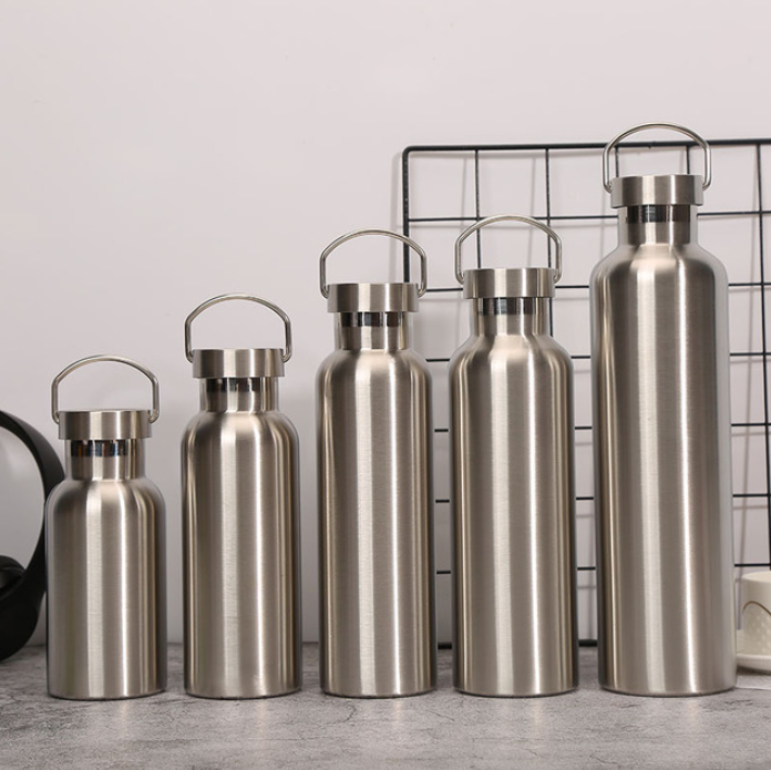 Hot Sale 2 Litre Double Wall Coffee Custom Stainless Steel Travel Type Thermos Twin Vacuum Water Flask 1000ml Bottle