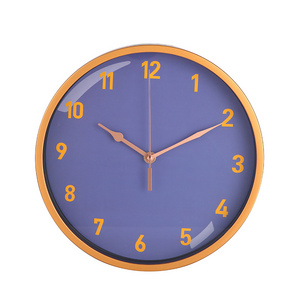 2023 New wall clocks decorative wall clock machine home plastic nordic corner wall clock