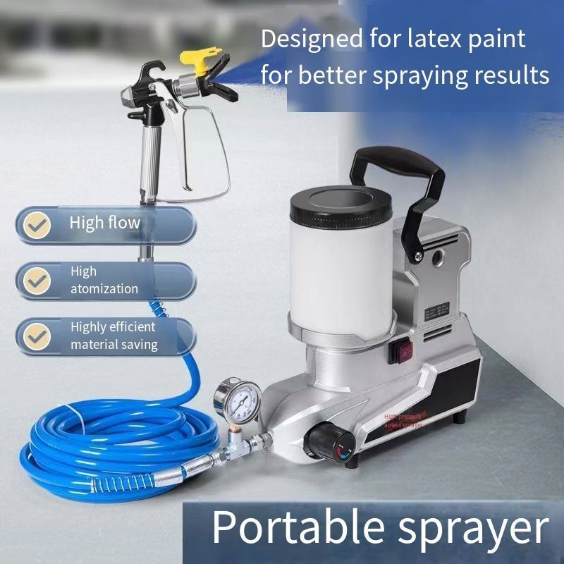 DIY New light-weight 6kg Latex Paint Electric Airless High Pressure Paint Sprayer Portable Sprayer