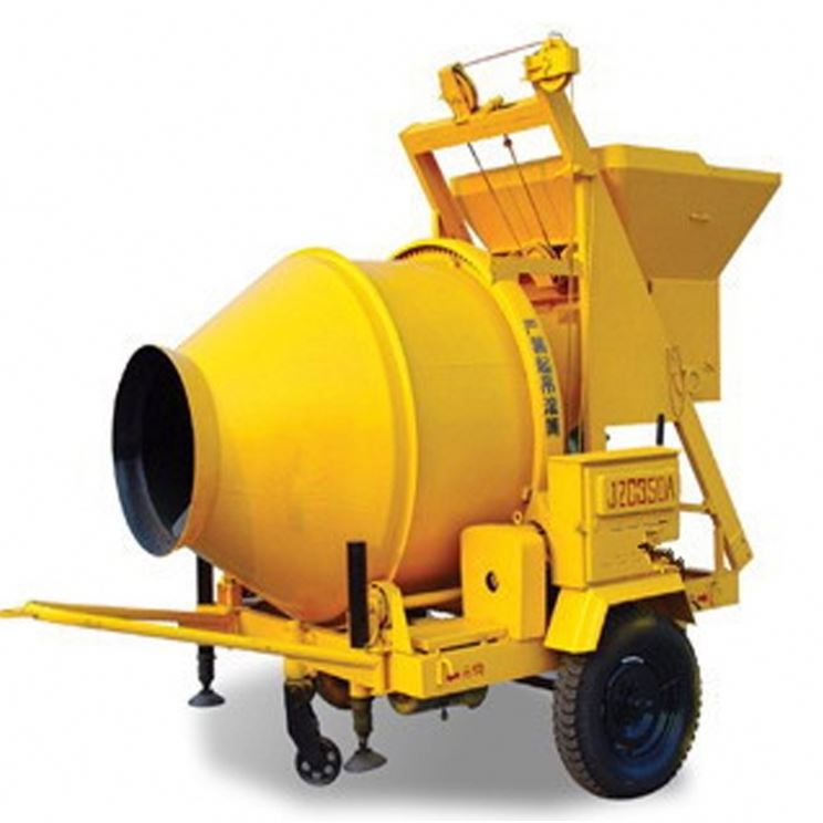 JZC 350 liter concrete mixer/trailer mounted concrete mixer