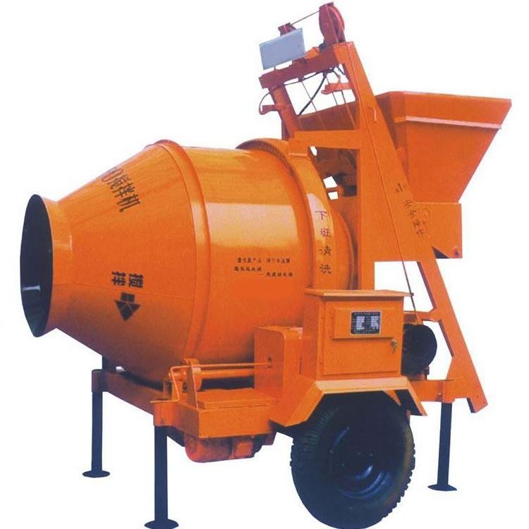 JZC 350 liter concrete mixer/trailer mounted concrete mixer