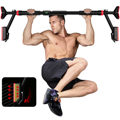 Doorway Pull Up and Chin Up Bar Upper Body Workout Bar with No Screws Safe Lock hotsell