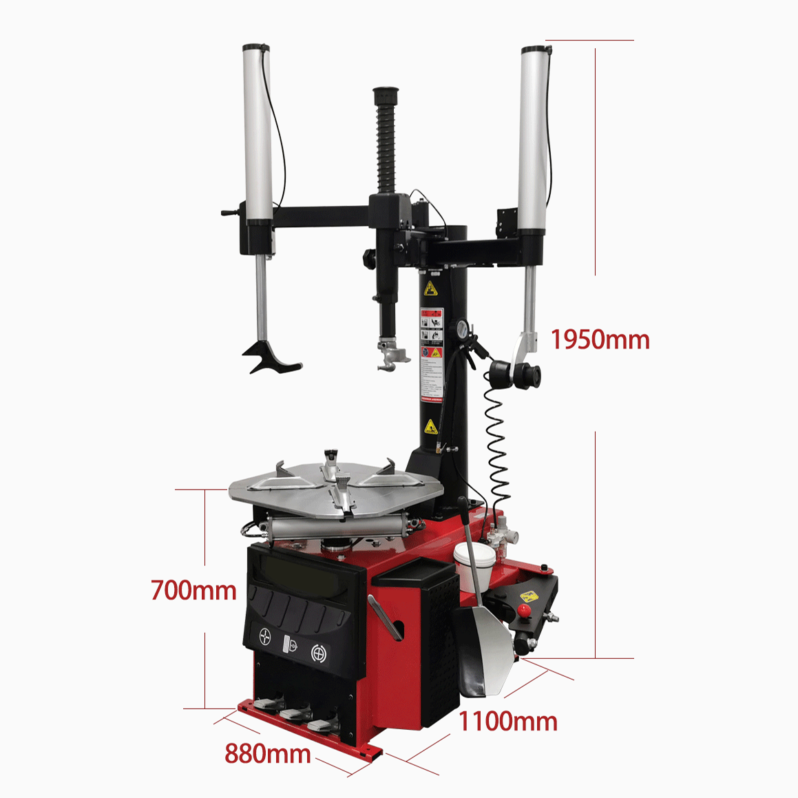 CE certification manufacturer direct-selling tire replacement swing arm tire changer