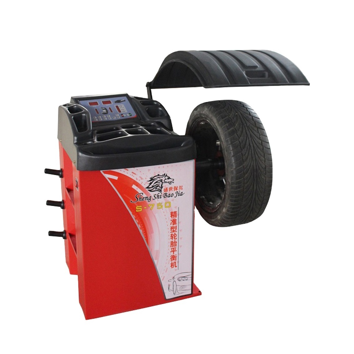 Economical full auto manual Car Motorcycle dynamic wheel balancer smart tyre balancing machine for Tire Service