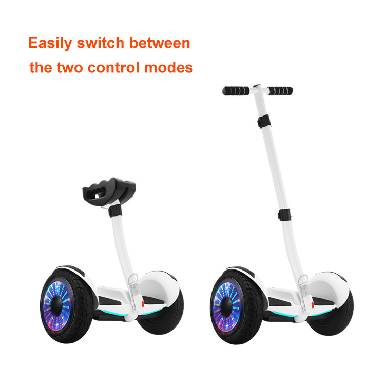 Best choice waterproof aluminium alloy sealup electric scooter kids self balancingscooters hoverboard with handle