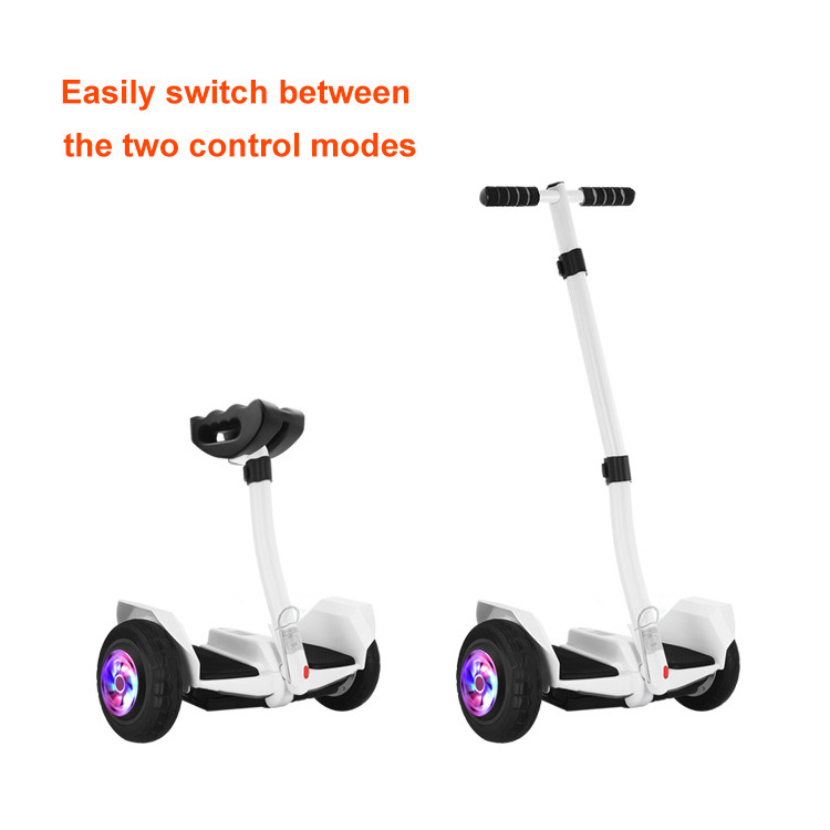 Factory price kids over board hoverboard design electric scooter kids with handle