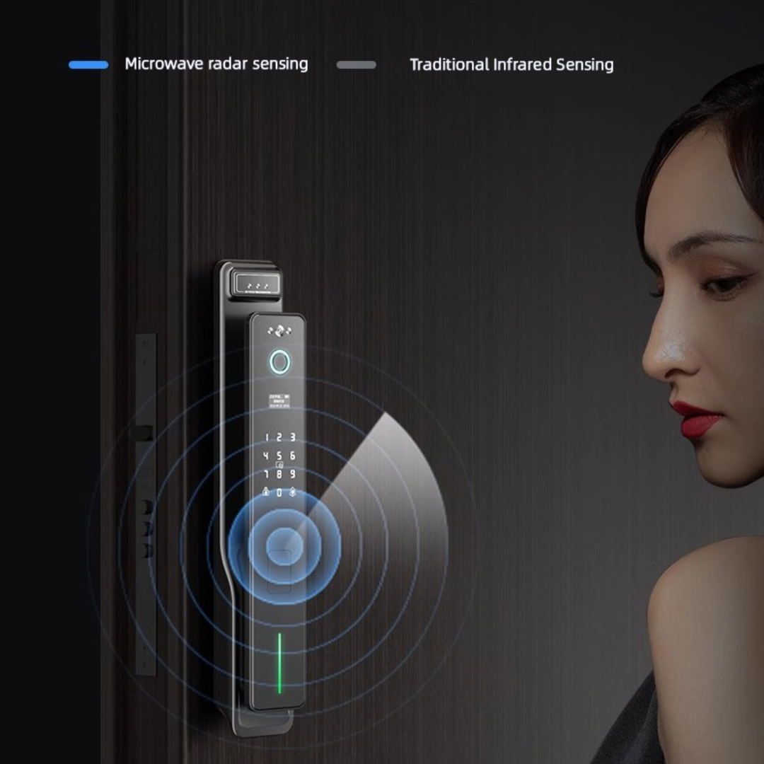 One-stop Solution Wireless Digital Password Temporary Fingerprint Smart Lock Automatic Keyless Door Locks