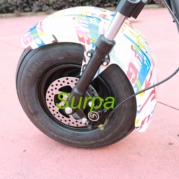 high quality 2000w 1500w  fat tire citycoco e scooter/ electric mini motorcycle for sale/import electric scooters from china new