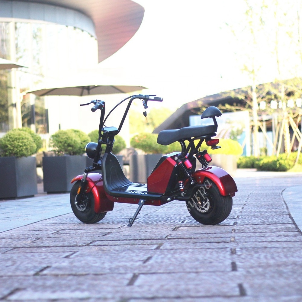 1000w 48v12ah/20ah lithium battery mini citycoco folding fat tire 	scooter kids 2 wheels/electric scooter with seat kids