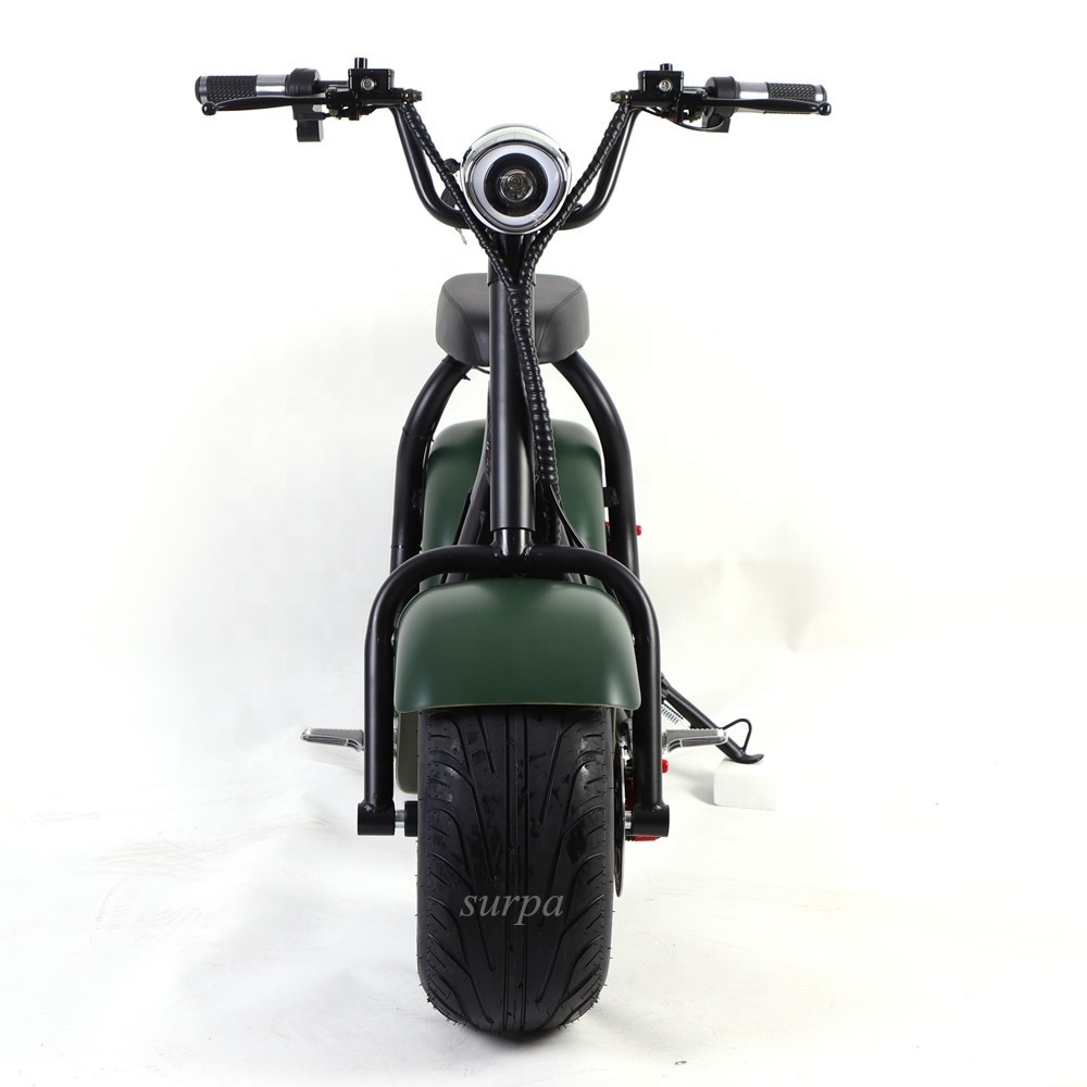 hot selling 1500w 60v lithium battery citycoco Scrooser mini cheap city fat tire electric scooters/vehicle/motorcycle