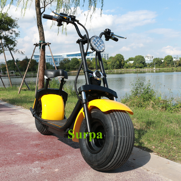 yongkang surpa vintage electric scooter/surpa 18*9.5inch 3000w 2000w 1500w  fat tire electric street motorcycle