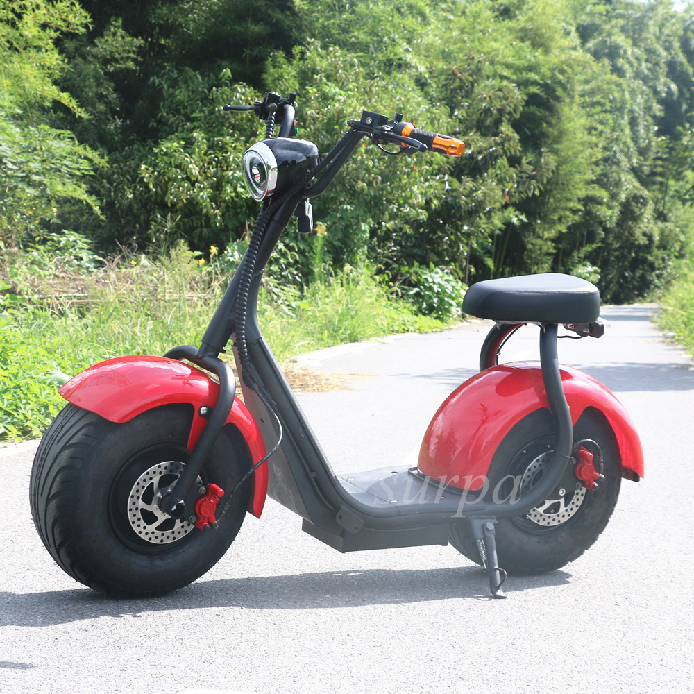 hot selling 1500w 2000w 60v citycoco  fat tire mini tailg electric scooter/e scooter 50kmh