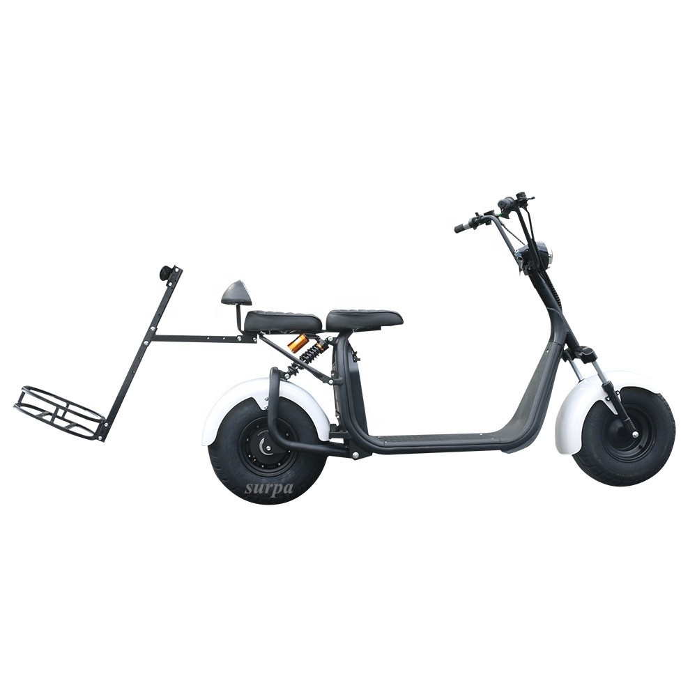 2000w 60v12ah/20ah lithium battery fat tire citycoco electric golf scooter/electric scooter prices