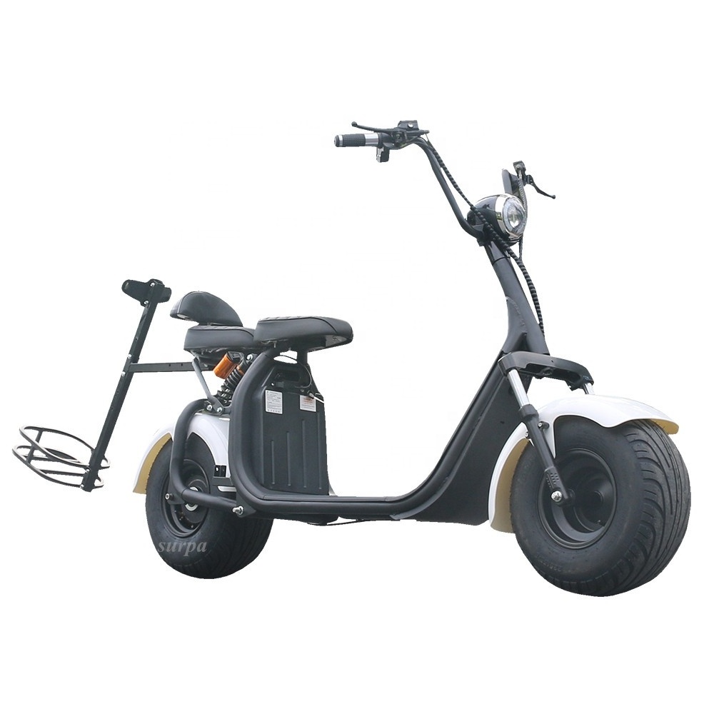 2000w 60v12ah/20ah lithium battery fat tire citycoco electric golf scooter/electric scooter prices