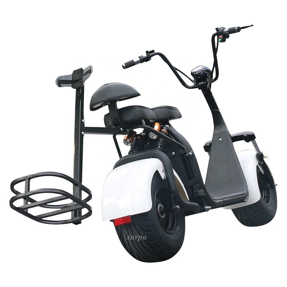 2000w 60v12ah/20ah lithium battery fat tire citycoco electric golf scooter/electric scooter prices